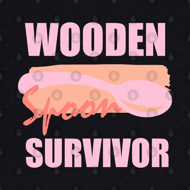 Wooden Spoon Survivor Pink by onyxicca liar